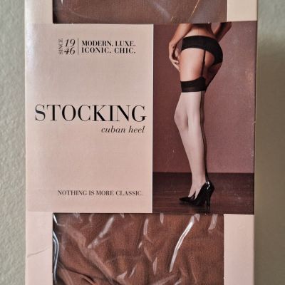 Lot of 3 Fredericks of Hollywood Thigh Leg High Stockings Nude Red Size 1X NIB